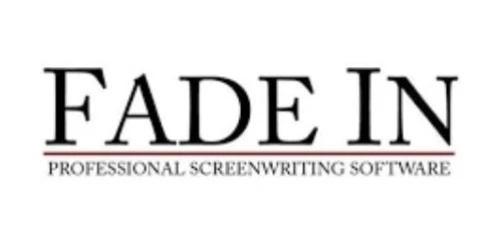 Score 10% Saving At Fade In Professional Screenwriting Software