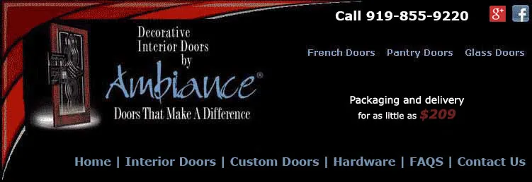 Score Up To 20% On Interior Door With Linen Glass At Ambiance Doors